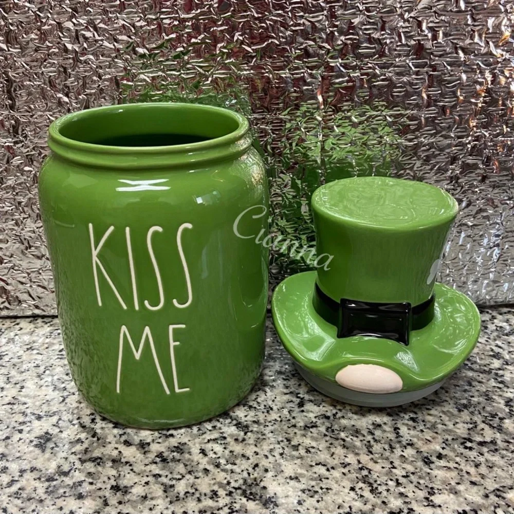 Rae Dunn Kiss Me Canister